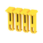 WEIDMULLER - Coperchio morsetto, giallo, Wemid, Posizione verticale: 14 mm, Larghezza: 4.3 mm, Profondità: 11.1 mm, V-0
