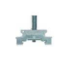 WEIDMULLER - Terminale di fissaggio, grigio, TS 35, None, metallo, Larghezza: 12.5 mm