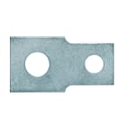 WEIDMULLER - Collegamento trasversale (Morsetto), se avvitato, grigio, 150 A, Numero di poli: 2, Passo in mm: 22.00, Isolato: No, Larghezza: 20 mm