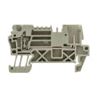 WEIDMULLER - Morsetto innestabile, Molla autobloccante, Beige scuro, 2.5 mm², 24 A, 500 V, Numero di collegamenti: 2, Numero di piani: 1, TS 35