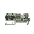 WEIDMULLER - Morsetto innestabile, Molla autobloccante, Beige scuro, 2.5 mm², 24 A, 500 V, Numero di collegamenti: 3, Numero di piani: 1, TS 35