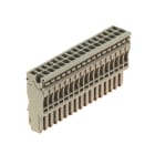 WEIDMULLER - Connettore (Morsetto), Collegamento ad innesto, 2.5 mm², 24 A, 500 V, Numero di collegamenti: 17, Numero di poli: 17, Larghezza: 86.7 mm