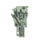 WEIDMULLER - Connettore (Morsetto), Collegamento ad innesto, 2.5 mm², 24 A, 500 V, Numero di collegamenti: 1, Numero di poli: 1, Larghezza: 5.1 mm