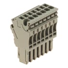 WEIDMULLER - Connettore (Morsetto), Collegamento ad innesto, 2.5 mm², 24 A, 500 V, Numero di collegamenti: 7, Numero di poli: 7, Larghezza: 35 mm