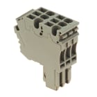 WEIDMULLER - Connettore (Morsetto), Collegamento ad innesto, 2.5 mm², 24 A, 500 V, Numero di collegamenti: 6, Numero di poli: 3, Larghezza: 15.3 mm