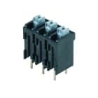 WEIDMULLER - Morsetto per circuito stampato, 320 V, 17.5 A, Passo in mm: 5.08, 1.5 mm², Numero di poli: 3, PUSH IN con attuatore, Collegamento a saldare THT/THR, 1