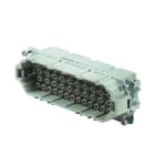 WEIDMULLER - Inserto di contatto (Connettori a innesto industriali), Maschio, 500 V, 16 A, Numero di poli: 46, Collegamento a crimpare, Dimensioni di installazione