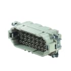 WEIDMULLER - Inserto di contatto (Connettori a innesto industriali), Maschio, 500 V, 16 A, Numero di poli: 32, Collegamento a crimpare, Dimensioni di installazione