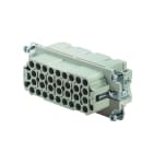 WEIDMULLER - Inserto di contatto (Connettori a innesto industriali), Femmina, 500 V, 16 A, Numero di poli: 32, Collegamento a crimpare, Dimensioni di installazione