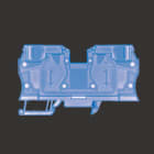 WEIDMULLER - Morsettiera passante, Molla autobloccante, arancione, 35 mm², 125 A, 800 V, Numero di collegamenti: 2