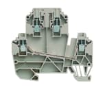 WEIDMULLER - Morsetto sezionatore di prova, Collegamento a vite, Beige scuro, 2.5 mm², 24 A, 500 V, Numero di collegamenti: 4, Numero di piani: 2