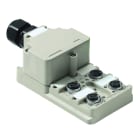 WEIDMULLER - Ripartitore passivo sensore-attuatore (senza cavo), Ripartitore a calotta, M12, 30 V, Codificato A, LED: Sì, LED sensore: Sì, Tipo di cablaggio: PNP