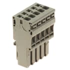 WEIDMULLER - Connettore (Morsetto), Molla autobloccante, 4 mm², 32 A, 800 V, Numero di collegamenti: 5, Numero di poli: 5, Larghezza: 32.5 mm