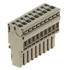 WEIDMULLER - Connettore (Morsetto), Molla autobloccante, 4 mm², 32 A, 800 V, Numero di collegamenti: 9, Numero di poli: 9, Larghezza: 58.5 mm