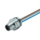WEIDMULLER - Connettore circolare, integrato (con cavo), M12, Numero di poli: 5, 0.5 m, 0.34 mm², PVC