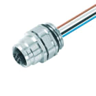 WEIDMULLER - Connettore circolare, integrato (con cavo), M12, Numero di poli: 4, 0.5 m, 0.34 mm², PVC