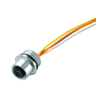 WEIDMULLER - Connettore circolare, integrato (con cavo), M12, Numero di poli: 4, 0.5 m, Pressacavo: PG 9, 0.34 mm², PVC