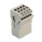 WEIDMULLER - Connettore (Morsetto), Collegamento ad innesto, 2.5 mm², 24 A, 500 V, Numero di collegamenti: 4, Numero di poli: 4, Larghezza: 22.9 mm