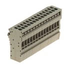 WEIDMULLER - Connettore (Morsetto), Collegamento ad innesto, 2.5 mm², 24 A, 500 V, Numero di collegamenti: 14, Numero di poli: 14, Larghezza: 73.9 mm