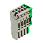 WEIDMULLER - Connettore (Morsetto), Collegamento ad innesto, 2.5 mm², 24 A, 500 V, Numero di collegamenti: 5, Numero di poli: 5, Larghezza: 25.5 mm