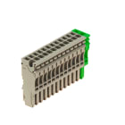 WEIDMULLER - Connettore (Morsetto), Collegamento ad innesto, 2.5 mm², 24 A, 500 V, Numero di collegamenti: 13, Numero di poli: 13, Larghezza: 66.3 mm