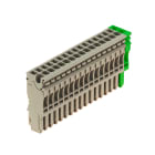 WEIDMULLER - Connettore (Morsetto), Collegamento ad innesto, 2.5 mm², 24 A, 500 V, Numero di collegamenti: 17, Numero di poli: 17, Larghezza: 86.7 mm