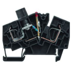 WEIDMULLER - Morsetto componibile portafusibile, Molla autobloccante, nero, 6 mm², 10 A, 36 V, Numero di collegamenti: 1, Numero di piani: 1, TS 35