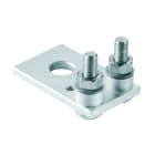WEIDMULLER - Barra collettrice (Morsetto), grigio argento, Posizione verticale: 48 mm, Profondità: 28.5 mm, Rame