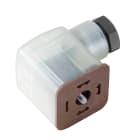 WEIDMULLER - Connettore ad innesto per valvole (confezionato sul campo), Numero di poli: 3, Forma A (18 mm), Diodo a corsa libera, 24 V, 0.34...1.5 mm²