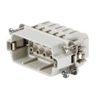 WEIDMULLER - Inserto di contatto (Connettori a innesto industriali), Maschio, 250 V, 16 A, Numero di poli: 10, Collegamento a crimpare, Dimensioni di installazione