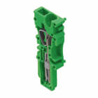 WEIDMULLER - Connettore (Morsetto), Collegamento ad innesto, 2.5 mm², 24 A, 500 V, Numero di collegamenti: 1, Numero di poli: 1, Larghezza: 5.1 mm