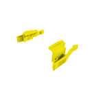 WEIDMULLER - Gancio di bloccaggio (Morsetto), PA 66 GF 30, giallo