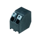 WEIDMULLER - Morsetto per circuito stampato, 320 V, 17.5 A, Passo in mm: 5.00, 1.5 mm², Numero di poli: 2, PUSH IN con attuatore, Collegamento a saldare THT/THR, 1