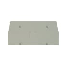 WEIDMULLER - Piastra terminale per morsetti, Beige scuro, Posizione verticale: 68.5 mm, Larghezza: 1.5 mm, V-0, Wemid, bloccabile: No