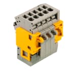 WEIDMULLER - Connettore (Morsetto), Collegamento ad innesto, 2.5 mm², 24 A, 500 V, Numero di collegamenti: 5, Numero di poli: 5, Larghezza: 25.5 mm