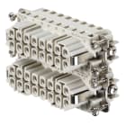 WEIDMULLER - Inserto di contatto (Connettori a innesto industriali), Femmina, 250 V, 16 A, Numero di poli: 16, Molla autobloccante, Dimensioni di installazione: 5
