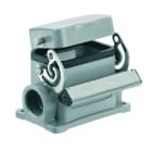 WEIDMULLER - Custodia connettori industriali, Custodia di base, Gancio longitudinale in basso, Dimensioni di installazione: 3, IP65, in stato collegato