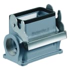 WEIDMULLER - Custodia connettori industriali, Custodia di base, Gancio longitudinale in basso, Dimensioni di installazione: 4, IP65, in stato collegato