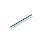 WEIDMULLER - Guida di supporto, Klippon K, acciaio, zincato, cromato, Larghezza: 90 mm, Posizione verticale: 15 mm, Profondità: 7.5 mm