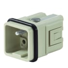 WEIDMULLER - Inserto di contatto (Connettori a innesto industriali), Maschio, 230 V, 20 A, Numero di poli: 5, Collegamento a crimpare, Dimensioni di installazione: