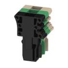 WEIDMULLER - Connettore (Morsetto), Molla autobloccante, 2.5 mm², 24 A, 500 V, Numero di collegamenti: 1, Numero di poli: 1, Larghezza: 5.1 mm