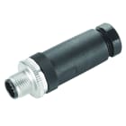 WEIDMULLER - Connettore circolare (personalizzabile sul campo), M12, Codificato A, Collegamento a saldare, Numero di poli: 12, IP67, Collegamento schermato: Nessun