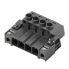 WEIDMULLER - Connettore PCB (collegamento del conduttore), 1000 V, 57 A, Passo in mm: 7.62, 6 mm², Numero di poli: 4, Collegamento a vite, Box