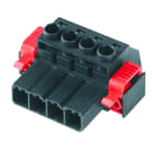 WEIDMULLER - Connettore PCB (collegamento del conduttore), 1000 V, 57 A, Passo in mm: 7.62, 6 mm², Numero di poli: 4, Collegamento a vite, Box