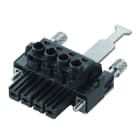 WEIDMULLER - Connettore PCB (collegamento del conduttore), 1000 V, 57 A, Passo in mm: 7.62, 10 mm², Numero di poli: 4, Collegamento a vite, Box