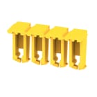 WEIDMULLER - Coperchio morsetto, giallo, Wemid, Posizione verticale: 20.4 mm, Larghezza: 6 mm, Profondità: 8.65 mm, V-0