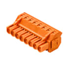 WEIDMULLER - Connettore PCB (collegamento del conduttore), 320 V, 17.5 A, Passo in mm: 5.08, 4 mm², Numero di poli: 8, Collegamento a vite, Box