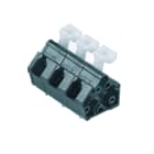 WEIDMULLER - Morsetto per circuito stampato, 800 V, 24 A, Passo in mm: 7.50, 2.5 mm², Numero di poli: 3, Collegamento a molla autobloccante con attuatore, Collegam
