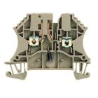 WEIDMULLER - Morsetto sezionatore di prova, Collegamento a vite, Beige scuro, 2.5 mm², 0.5 A, 500 V, Numero di collegamenti: 2, Numero di piani: 1