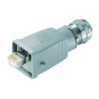 WEIDMULLER - Connettore RJ45, IP67, Collegamento 1: RJ45, Collegamento 2: CrimpAWG 27/7...AWG 24/7